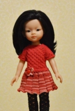MK doll`s dress -Russian
