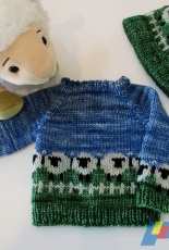 Sheepish Little Sweater-Melissa Kemmerer