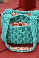Bees Knees Bag by Andre Sue  Knits-Free