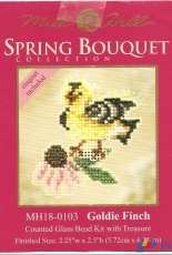 Mill Hill MH18-0103 Spring Bouquet - Goldie Finch