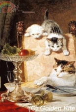 Golden Kite GK1951 After Dinner Dessert with Kittens XSD