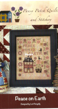 Pansy Patch Quilts & Stitchery - PPQS047 - Peace on Earth by Lori Pengelly