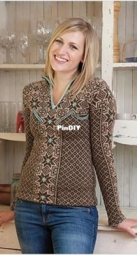 Aesa Pullover by Kerin Dimeler-Laurence - Knit Picks