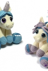 Patchwork Moose - Kate E. Hancock -  Pegasus and Unicorn