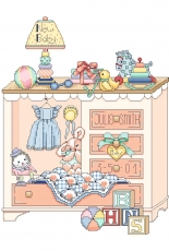 Bobbie G. Design NB03124 New Baby Sampler PCS 11