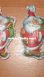 Decoupage on fabric