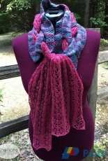 Knotions, Fall 2016-Knarly Vine Scarf by Hummingbird Lace-Free