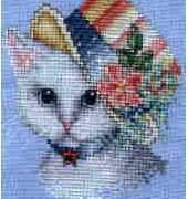 Kitty & Me Designs by Pam Kellogg - Free Chart Samantha 2010