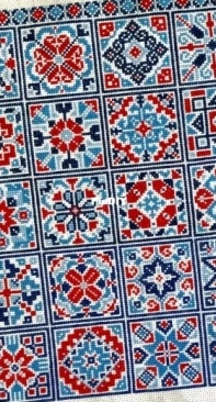 Cliffside Stitches - Tiles Cross Stitch SAL - 023