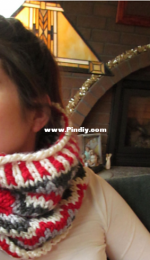 Cabin Comfort Cowl by Casie Dunleavy-Free