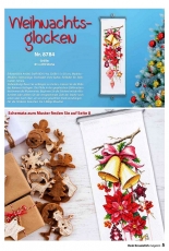 Christmas Bells Nr. 8784 From Dein Kreuzstich Magazin 6-2018