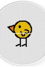 Daily Cross Stitch - Doodle Chick