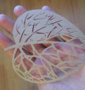 Kirigami Leaf