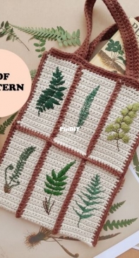 SheMakesWhatever - Forever Ferns Mini Tote Bag