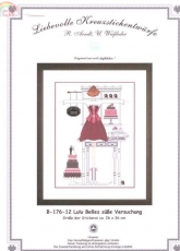 Liebevolle Kreuzstichentwürfe LKE B-176-12 Lulu Belles Sweet Temptation