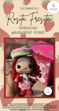 Najera Crochet by Grace - Grace Najera - Strawberry Shortcake - Rosita Fresita - Spanish