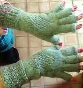 Half fingered gloves 3