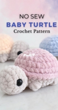 The Crochet Code AU - Rachel Fleming - Teeny The Turtle No Sew