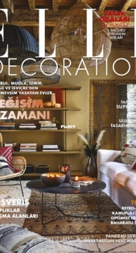 Elle Decoration - Kasim / Aralik 2021 - Turkish