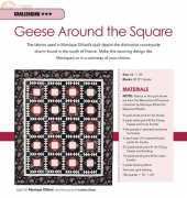 Monique Dillard-Geese Around the Square-Free Flying Geese Quilt Pat