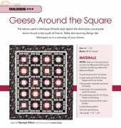 Monique Dillard-Geese Around the Square-Free Flying Geese Quilt Pat