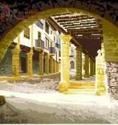 Punto de cruz Paisajes de mi tierra_Aragon pat