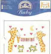 DMC BK072 - Giraffe First Name Sampler