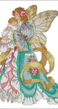 Faerie Godmother from American School of Needlework ASN 3633 Faeries by Barbara Baatz XSD