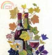 Eva Rosenstand - ER 08-4366 - Bottles of Red Wine