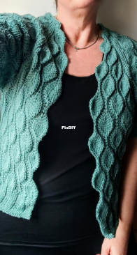 Hookloopsarah - Sarah Tartaglia - Queen of Spades Cardigan