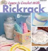 American School of Needlework 1371 Learn To Crochet With Rickrack