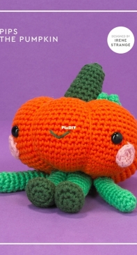 Paintbox Yarns - Irene Strange - Pips the Pumpkin - Free