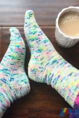 My Favorite Vanilla Socks by Meaghan Schmaltz-Free