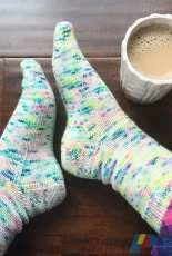 My Favorite Vanilla Socks by Meaghan Schmaltz-Free