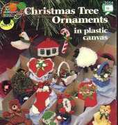 American School of Needlework Plastic Canvas 3054 Christmas Tree Ornaments