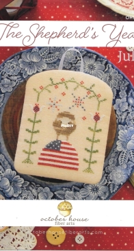 October House Fiber Arts - OH1280 - The Shepherds Year - July by Robin Sample