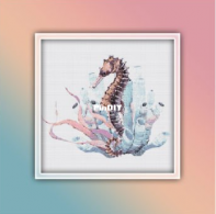 Light Unicorn Designs - Sea Horse 1