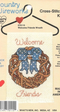Whats New Inc. - 070115 - Country Wireworks - Welcome Friends Wreath