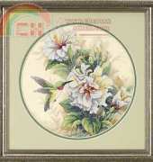 Dimensions 35156 - Hibiscus Duo