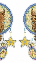 M.P. Studio / М.П. Студия P-273 - Owl Dreamcatcher PCS