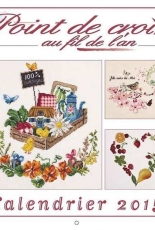 Point de Croix  Calendrier au fil de lan 2015