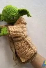 Paula Tantsurina - Master Yoda Hand Puppet
