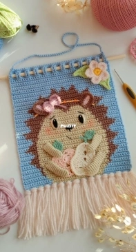 Handmade by Oxana - Oxana Richter - Jara the Hedgehog - Jara der Igel - German - Free