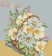 Goblenset 338 Basket with Wild Flowers in pcs