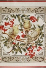 Bucilla 41652 Birds and Berries PCS