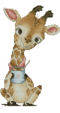 Andriana K-65 Coffee Lovers. Giraffe  XSD