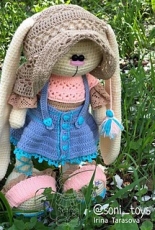 Crochet Bunny Art - Irina Tarasova - Oufit set Betty - Dutch