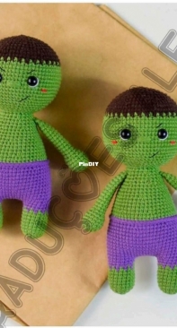 Crochet Friends Lab - Tatyana/Tatiana Kostochenkova - Hulk - Portuguese - Translated