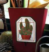 Pot of cactus from Le Idee di Susanna 143 - feb 2001
