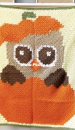 Lovable Loops - Melissa Hassler - Fall Owl Blanket - Free